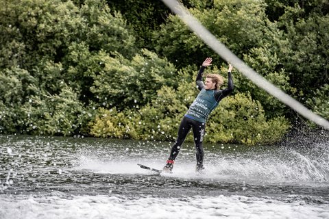 Scott Lees at the 2022 Malibu Boats UK Wakeboard And Wakesurf Nationals - Photo Mantis Pro Media